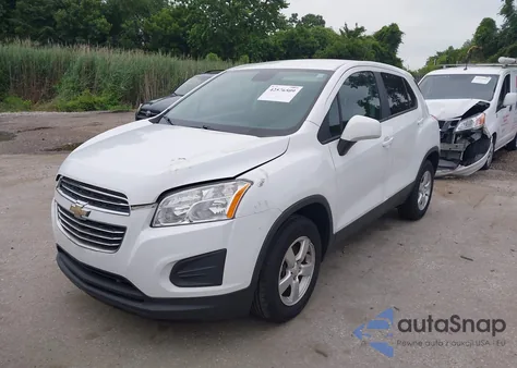 2016 Chevrolet Trax Ls z USA, uszkodzony, nr VIN 3GNCJNSB9GL141255
